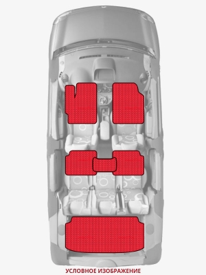 ЭВА коврики «Queen Lux» комплект для Buick Regal (5G)